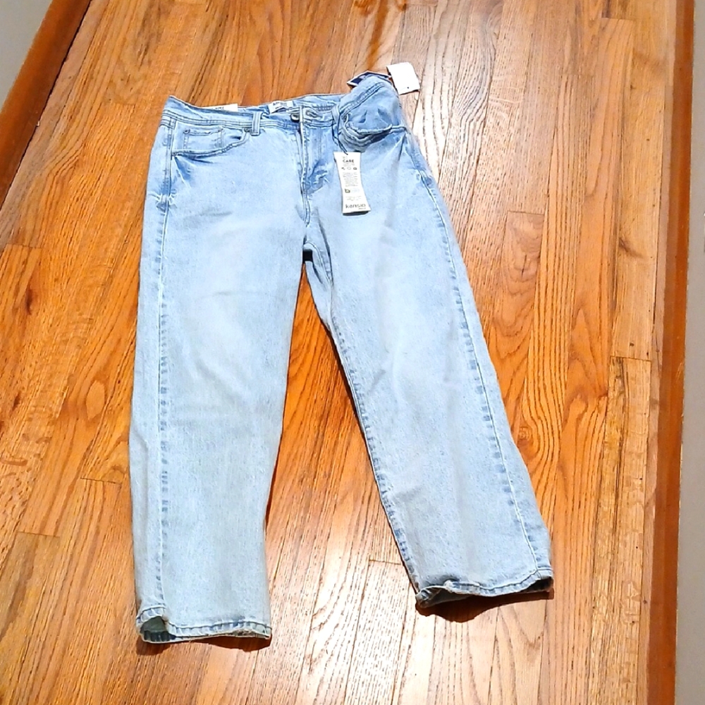 Kensie Light Blue Straight Leg Jeans NWT